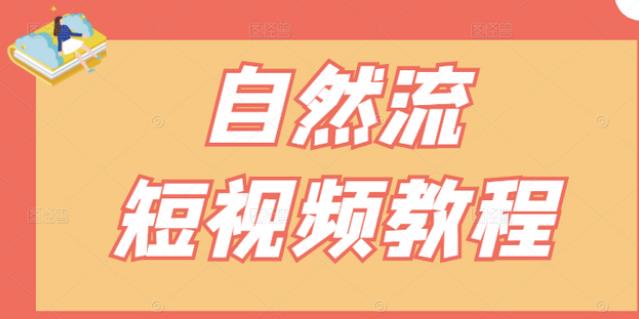 【瑶瑶短视频】自然流短视频教程，让你更快理解做自然流视频的精髓-爱副业资源网