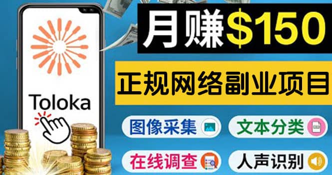 正规网络副业赚钱平台Toloka，利用业余时间月赚150美元-爱副业资源网